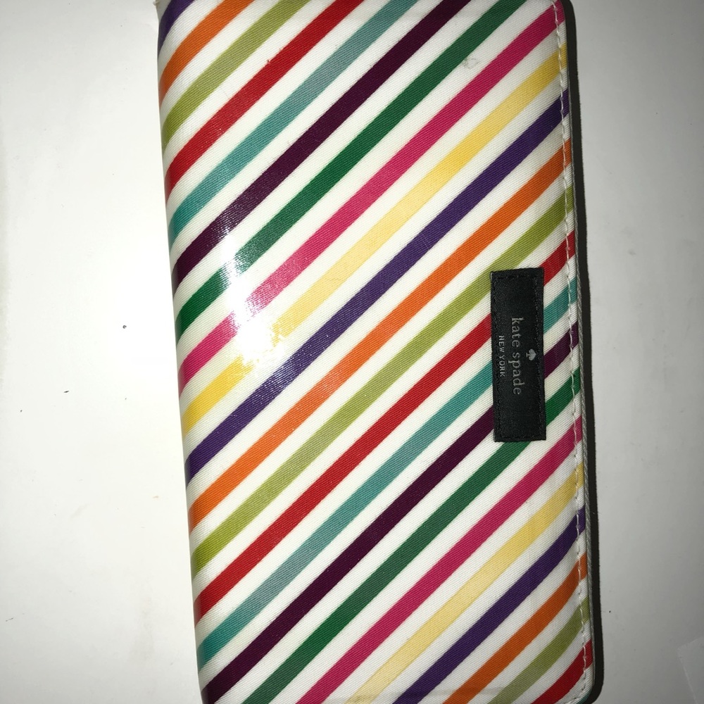 Kate Spade Rainbow Striped Wallet